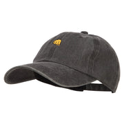 Mini Fist Pound Embroidered Unstructured Dyed Cap