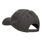 Mini Fist Pound Embroidered Unstructured Dyed Cap