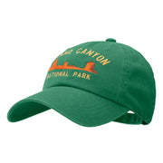 Grand Canyon Embroidered Unstructured Pigment Dyed Cotton Cap