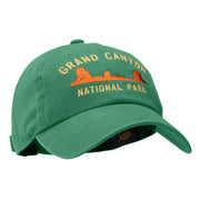 Grand Canyon Embroidered Unstructured Pigment Dyed Cotton Cap