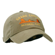 Grand Canyon Embroidered Unstructured Pigment Dyed Cotton Cap