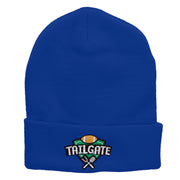 Tailgate Embroidered 12 inch Long Knitted Beanie