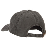 Wizard Brown Hat Embroidered Unstructured Cotton Cap