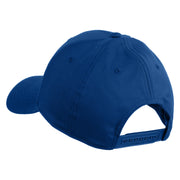 Mimic Chest Embroidered 6 Panel Low Profile Cap - Royal OSFM