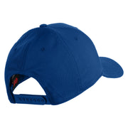 Mimic Chest Embroidered 6 Panel Low Profile Cap - Royal OSFM