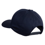 Dagger Blade Embroidered 6 Panel Low Profile Cap - Navy OSFM