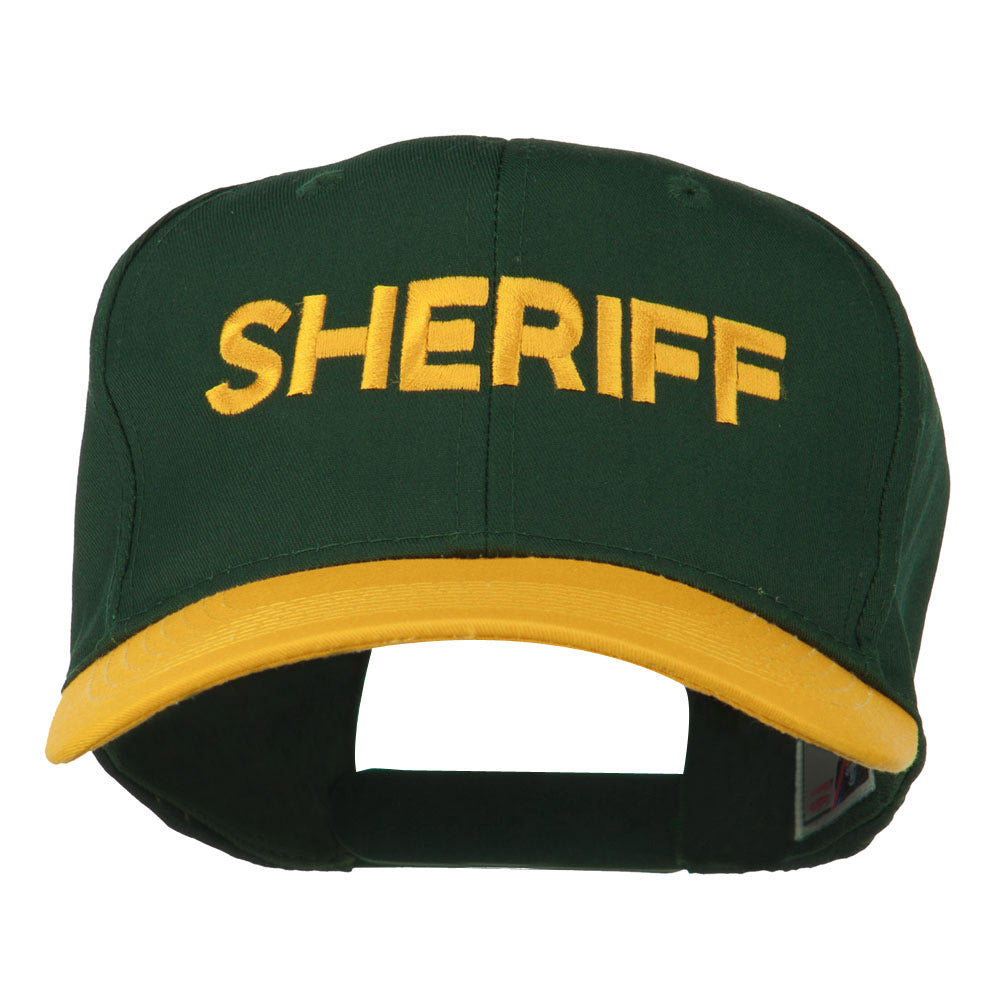 Express Yourself with Sheriff Embroidered Cotton Twill Cap at e4Caps ...