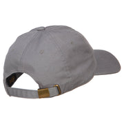 Seashell Embroidered Unconstructed Cap