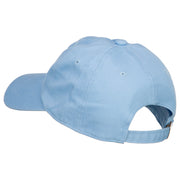 Seashell Embroidered Unconstructed Cap