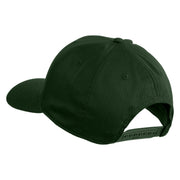 Dagger Blade Embroidered 6 Panel Low Profile Cap - Dark Green OSFM